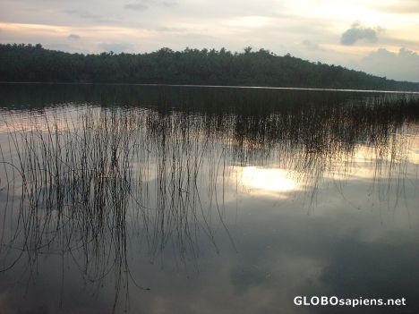 Postcard Sunset at Kozhikode backwaters, Kerala