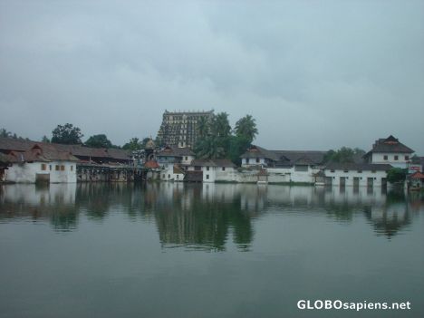 Postcard The famous Padmanabha Swami Temple