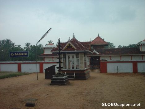 Postcard A Temple of Lord Shiva from rural Kerala.