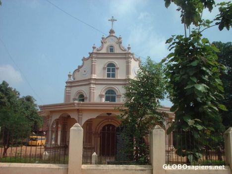 Postcard A beautiful Church in Alapphuzha, central Kerala