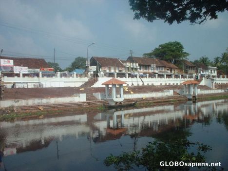 Postcard Alapuzha cannals, another picture! from Kerala