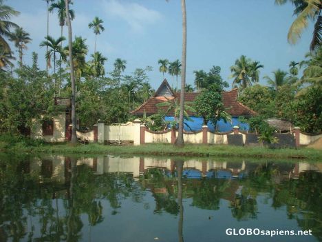 Postcard A lovely house at alappuzha backwaters, Kerala !