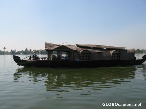 Postcard floating hotel