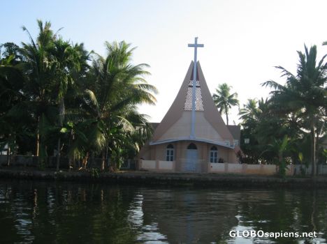 Postcard church at alleppy 2