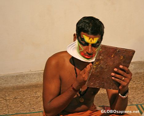 Postcard Cochin, Kathakali