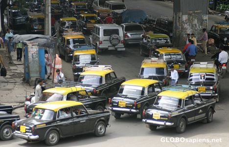 Postcard taxi, taxi