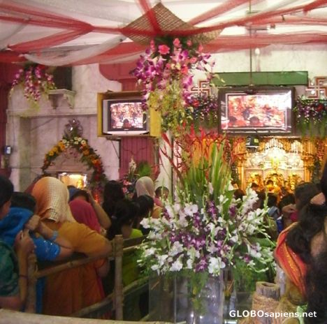 Postcard Mahalakshmi - inside view