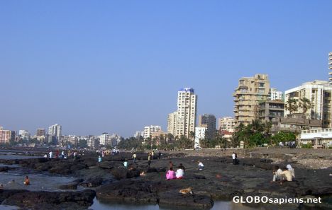 Postcard Mumbai from the band stand