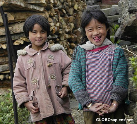 Postcard Naga Kids