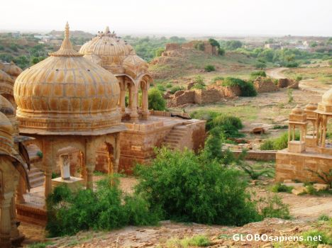 Bada Bagh Cenotaphs