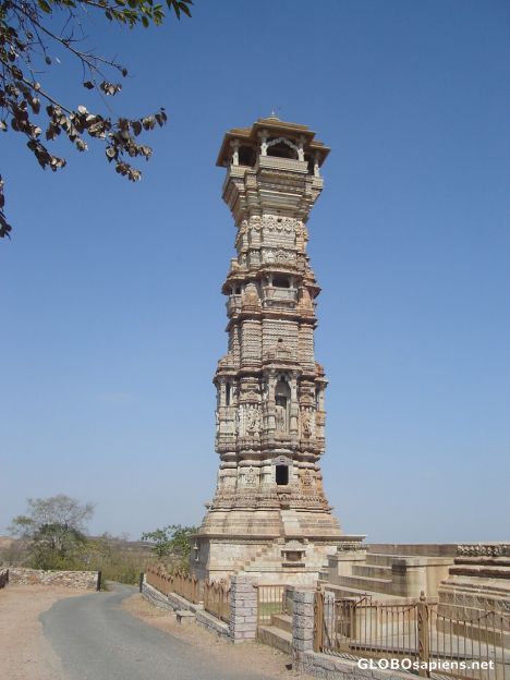 Postcard The Kirti Sthamb