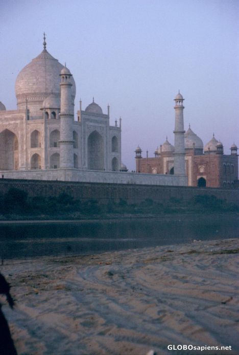 Postcard Taj Mahal