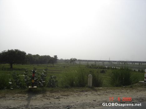 Postcard Varanasi Country side 3
