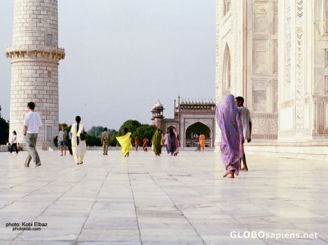 Postcard Taj Mahal