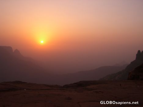 Postcard Sunset at Matheran