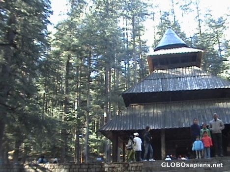 Postcard Hadimba Temple