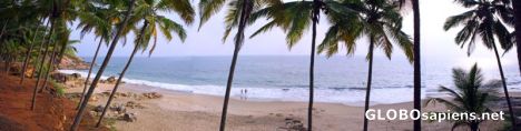 Postcard Karikathikuzhi Beach