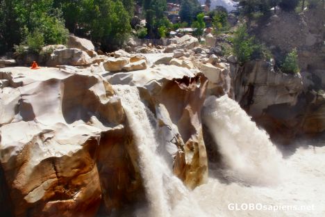 Postcard Waterfall in Gangotri