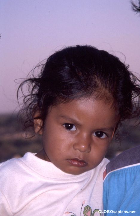 Postcard The little Daughter