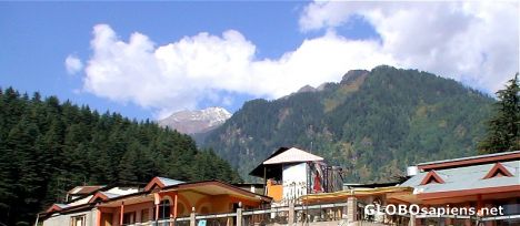 Postcard Manali landscape