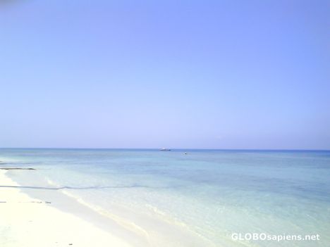 Postcard clear waters