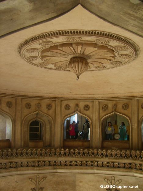 Postcard Charminar interiors