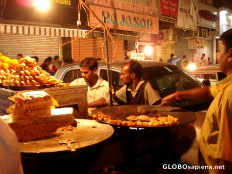 Postcard Street food