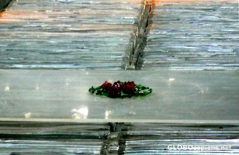 Postcard Glass flowers