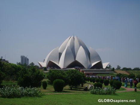 Postcard India Lotus Temple