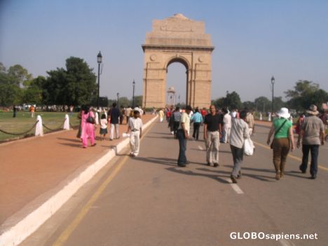 Postcard Gateof India
