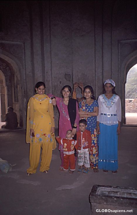 Postcard The Girls