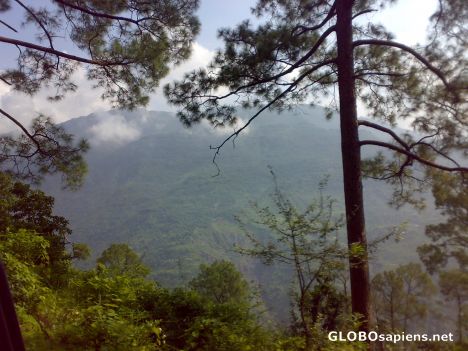 Postcard Nahan, Mountains