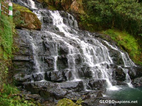 Postcard Elephant's fall in Shillong, Meghalaya