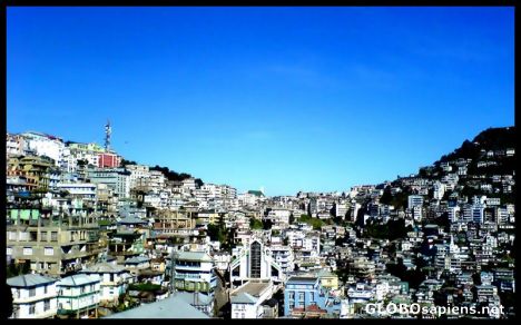 Postcard Aizawl, Mizoram