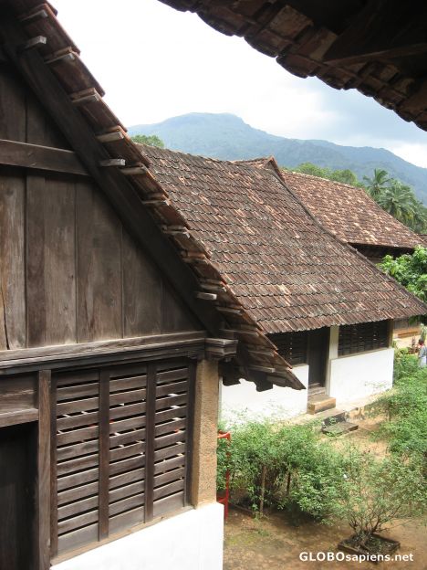 Postcard Inside the Padmanabhapuram Palace
