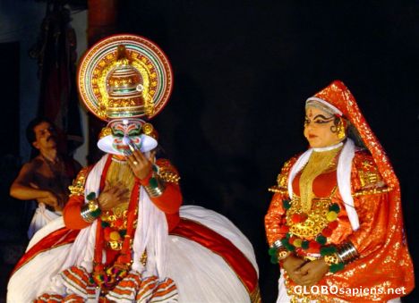 Postcard Kathakali