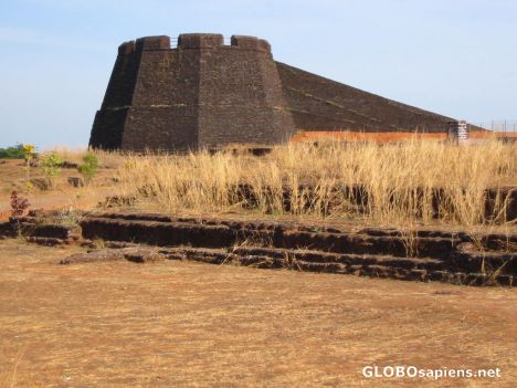 Postcard Haunting Bekal beach and fort from north Kerala, 2