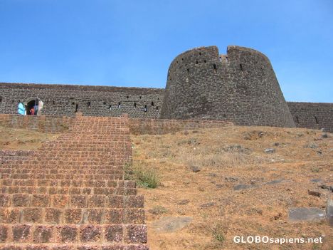 Postcard Haunting Bekal beach and fort from north Kerala,12