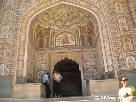 Postcard GANESH DWAR  AMBER FORT