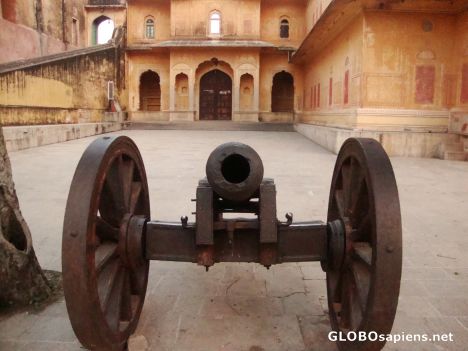 Postcard NAHARGARH FORT- CANNON
