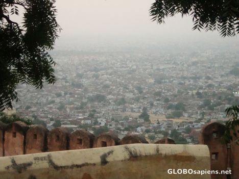 Postcard NAHARGARH FORT  VIEW FROM FORT
