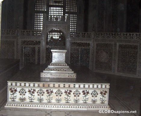 Postcard Taj Mahal - 5 (Cenotaph of Mumtaz)