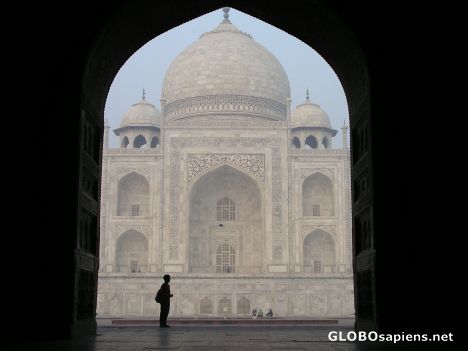 Postcard Taj Mahal