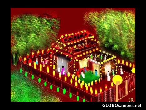 Postcard Dipawali
