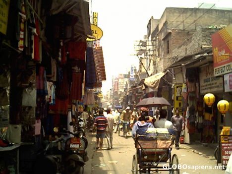 Postcard New Delhi Paharganj