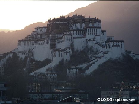 Postcard Potala Sunset