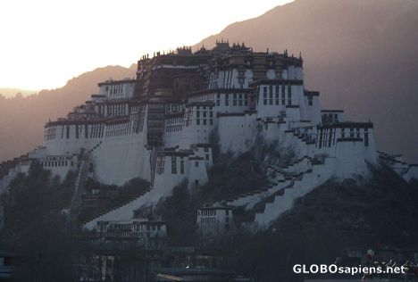 Postcard Potala Sunset