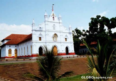 Postcard An Old Syrian Church at Kerala