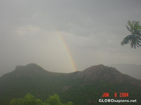 Postcard rainbow