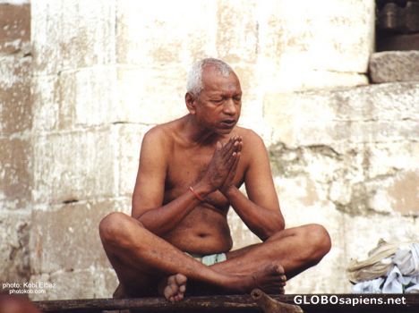 Postcard in varanasi